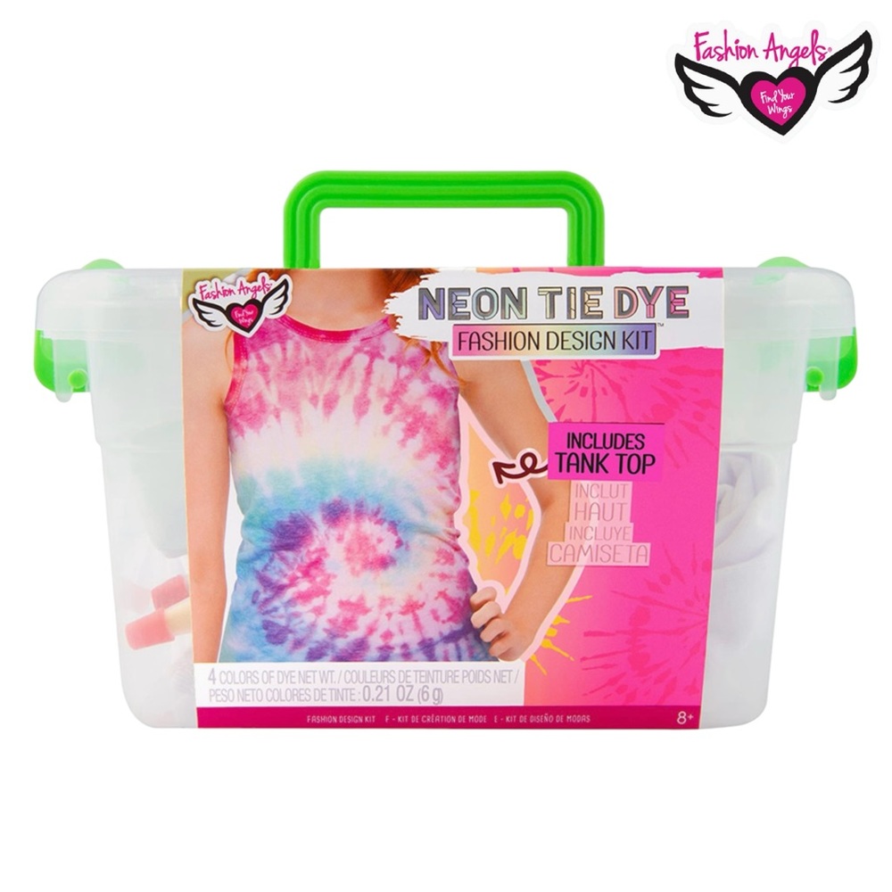 Fashion Angels Tie Dye Kit - Neon Tank Top